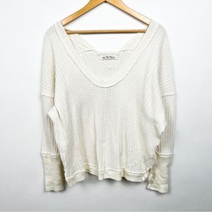Free People new magic thermal top size large we the free